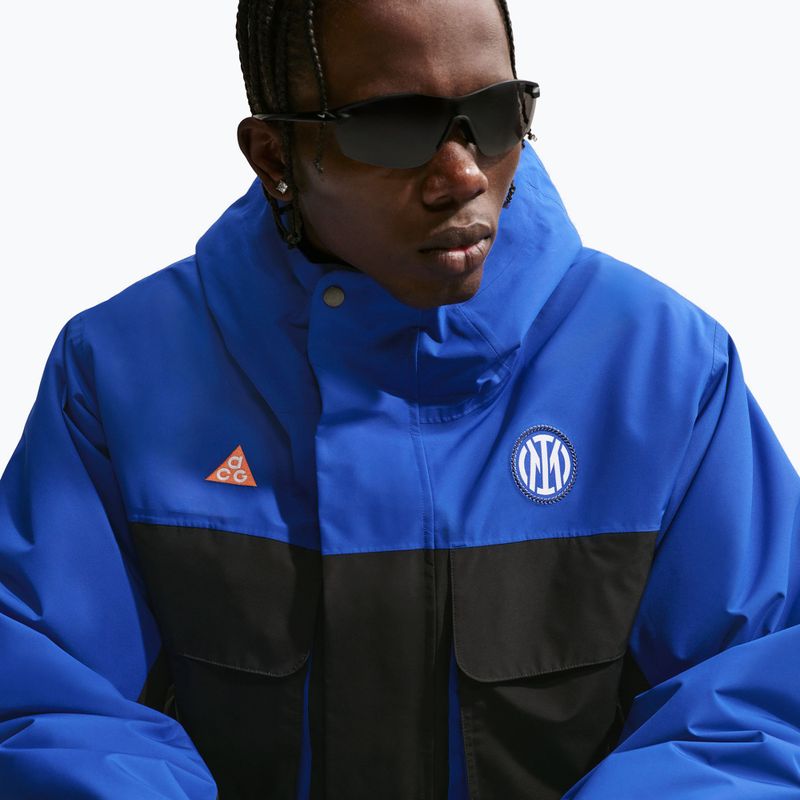 Куртка футбольна чоловіча Nike Inter Milan SE Skull Peak Storm-FIT hyper blue/black/safety orange 6
