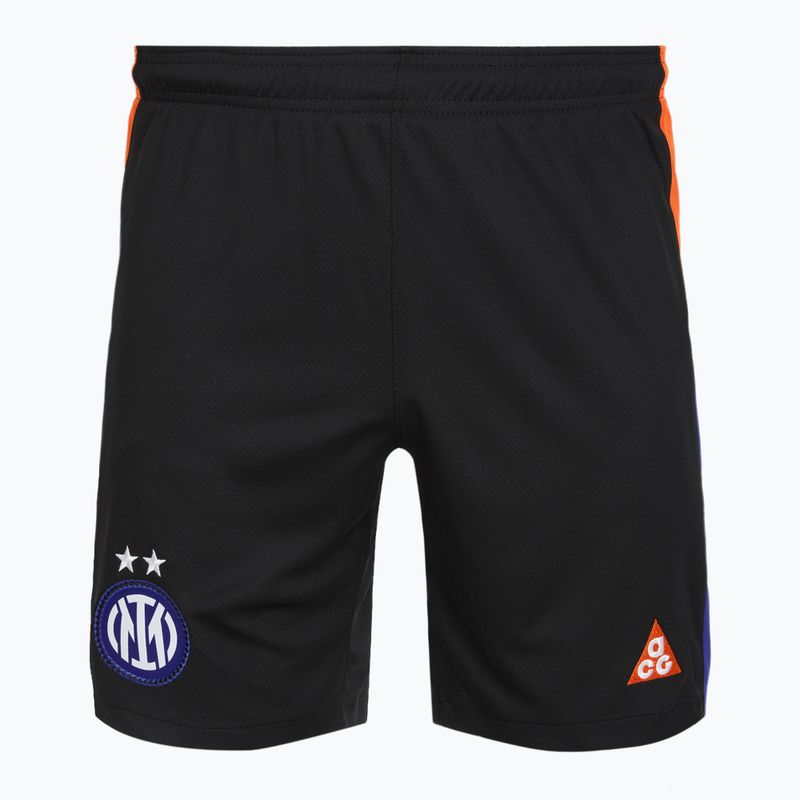 Шорти футбольні чоловічі Nike Inter Milan Stadium SE black/safety orange