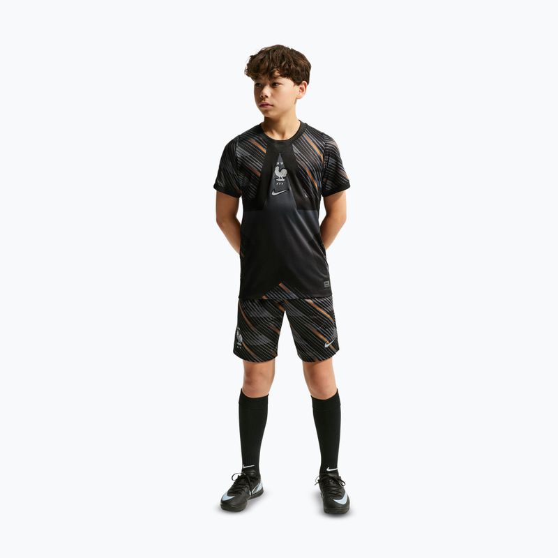 Дитячі воротарські шорти Nike FFF 2026/27 Stadium Goalkeeper black/medium ash/monarch/igloo 2