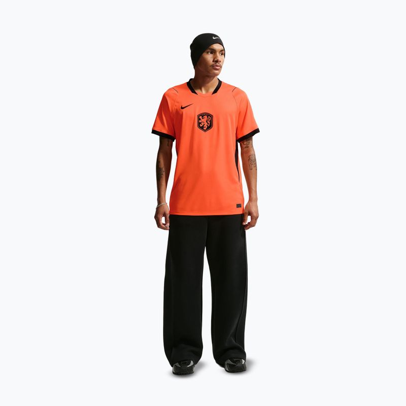 Футболка футбольна чоловіча Nike Netherlands 2026 Stadium Home hyper crimson/black 2