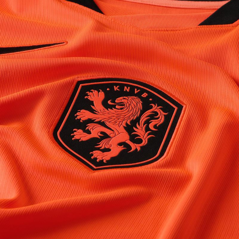 Футболка футбольна чоловіча Nike Netherlands 2026 Stadium Home hyper crimson/black 8