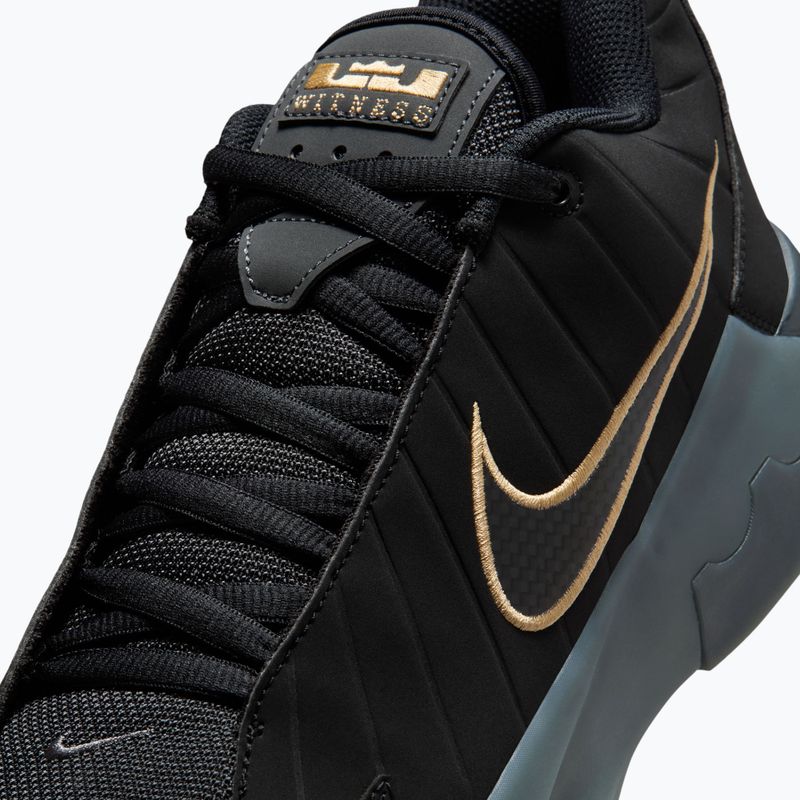 Кросівки баскетбольні чоловічі Nike LeBron Witness 9 black/iron grey/dark smoke grey/black 8