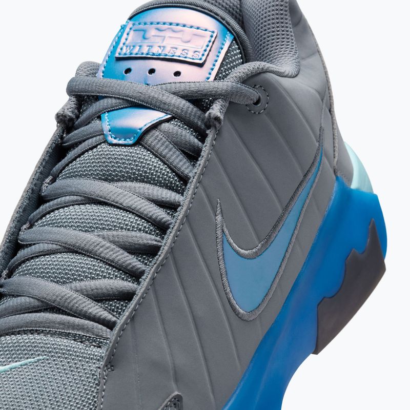 Кросівки баскетбольні чоловічі Nike LeBron Witness 9 cool grey/glacier ice/aurora blue 7