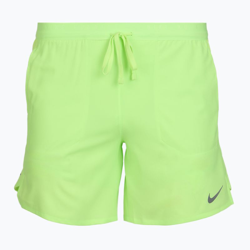 Spodenki do biegania męskie Nike Stride Dri-Fit 2in1 7" lime blast 6