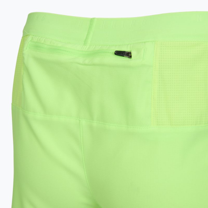 Чоловічі шорти для бігу Nike Stride Dri-Fit 2in1 7" lime blast 9