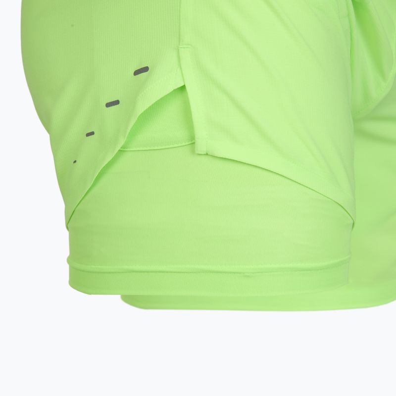 Шорти для бігу чоловічі Nike Stride Dri-Fit 2in1 7" lime blast 10