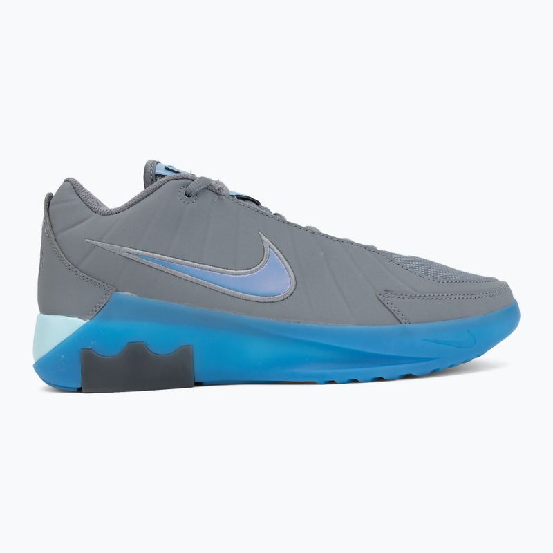 Кросівки баскетбольні чоловічі Nike LeBron Witness 9 cool grey/glacier ice/aurora blue 2
