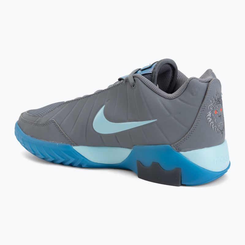 Кросівки баскетбольні чоловічі Nike LeBron Witness 9 cool grey/glacier ice/aurora blue 3