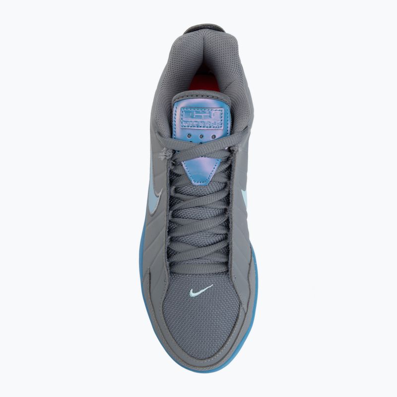 Кросівки баскетбольні чоловічі Nike LeBron Witness 9 cool grey/glacier ice/aurora blue 5