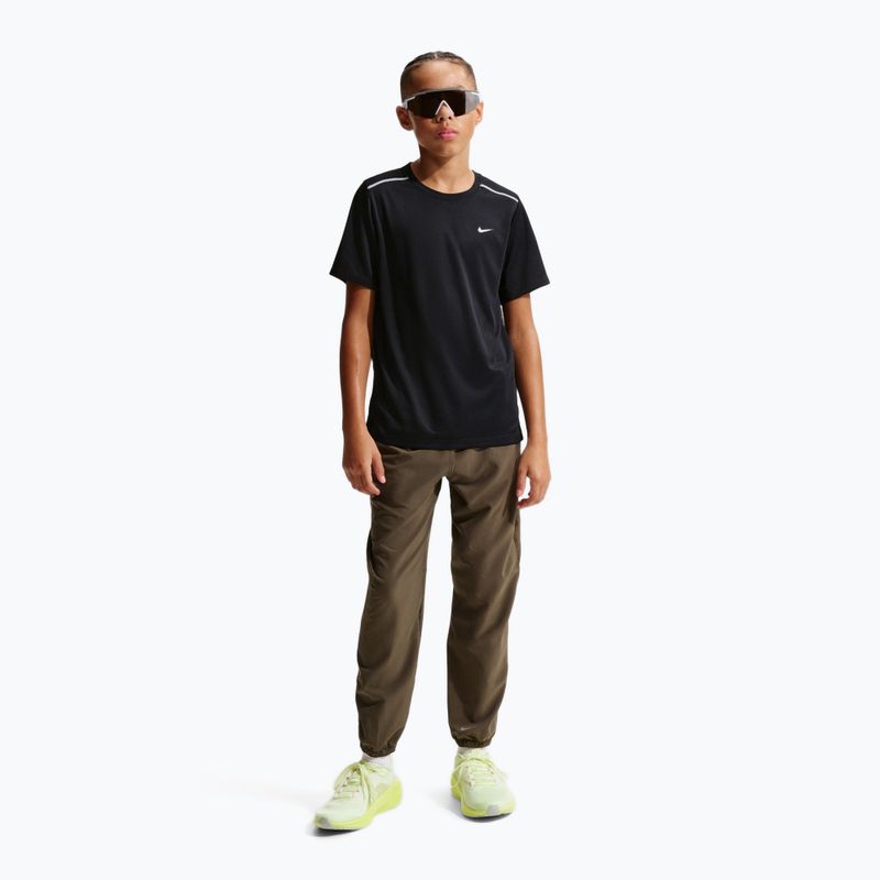 Футболка дитяча Nike Miler Black 3