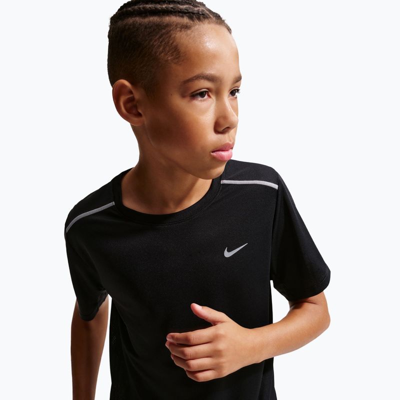 Футболка дитяча Nike Miler Black 5