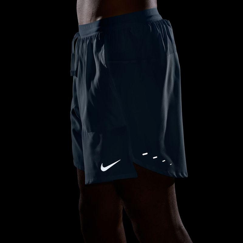 Чоловічі бігові шорти Nike Stride Dri-Fit Brief-Lined 7" work blue 6