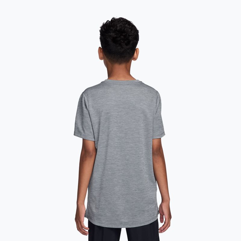 Футболка дитяча Nike Miler smoke grey/heather 2