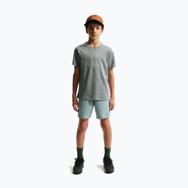 Футболка дитяча Nike Miler smoke grey/heather 3