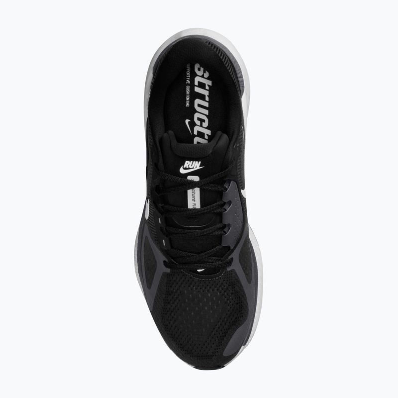Чоловічі бігові кросівки  Nike Structure Plus black/anthracite/white 6