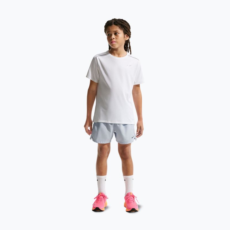 Футболка дитяча Nike Miler white/white 5