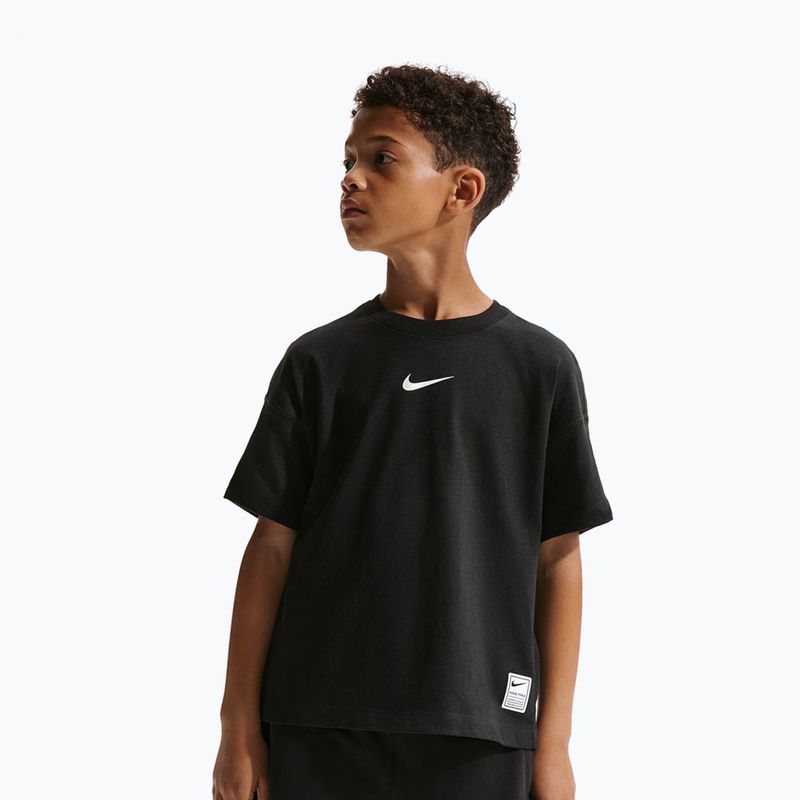 Дитяча футболка Nike Pro Dri-Fit black/white