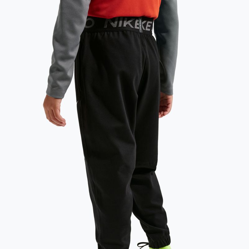Дитячі штани Nike Pro Dri-Fit black/smoke grey/white 4