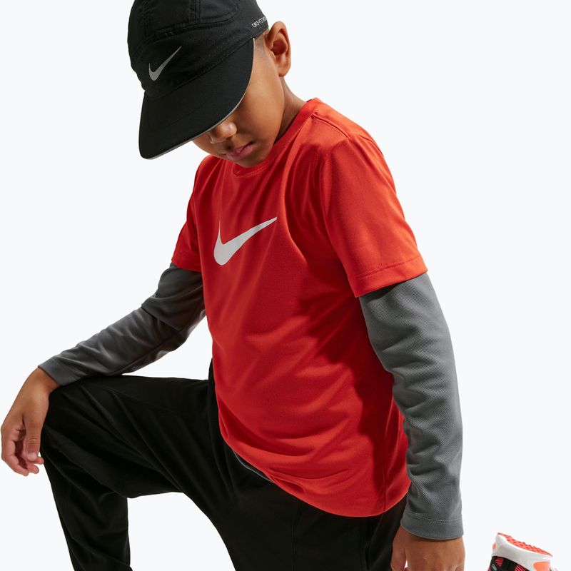 Штани дитячі Nike Pro Dri-Fit black/smoke grey/white 5