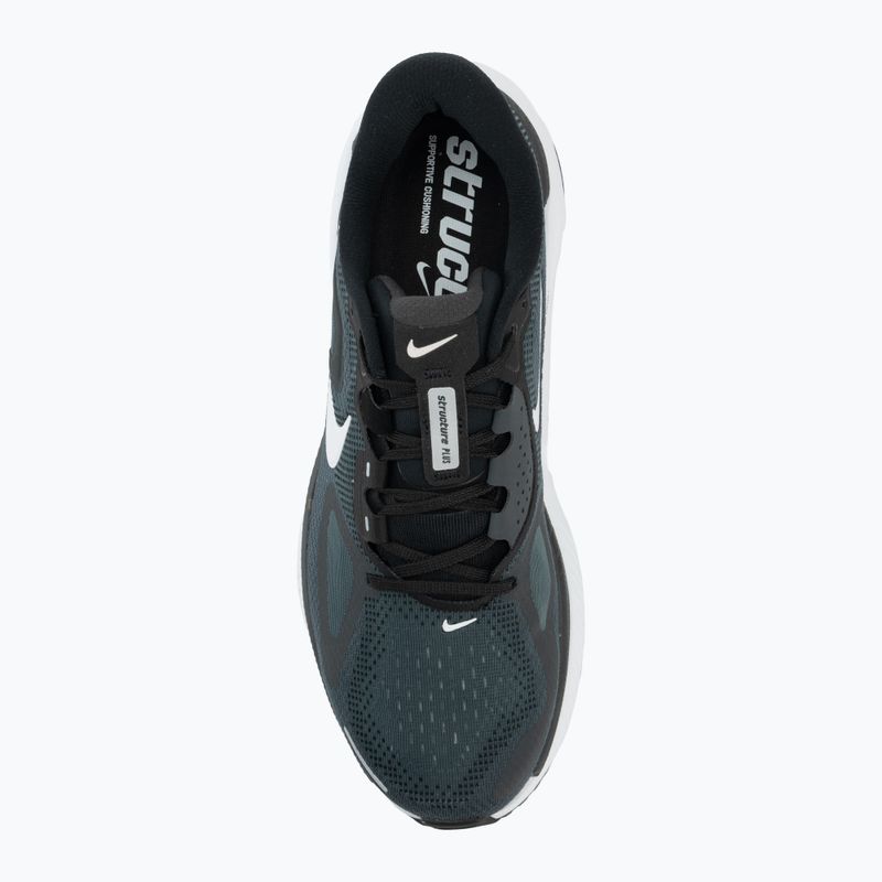 Кросівки для бігу чоловічі Nike Structure Plus black/anthracite/white 5
