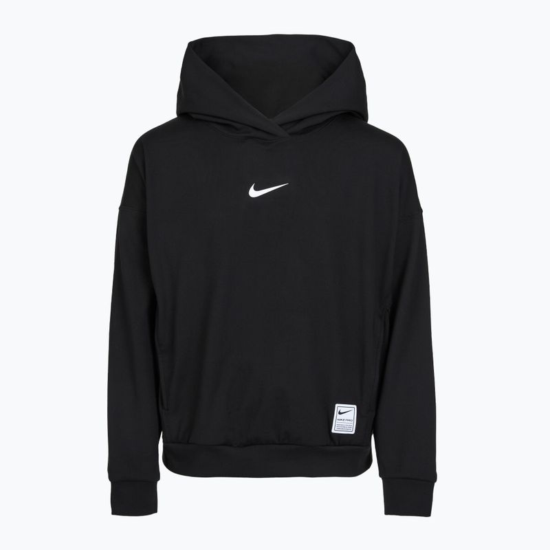 Кофта дитяча Nike Pro Dri-Fit Pullover Hoodie black/white 8