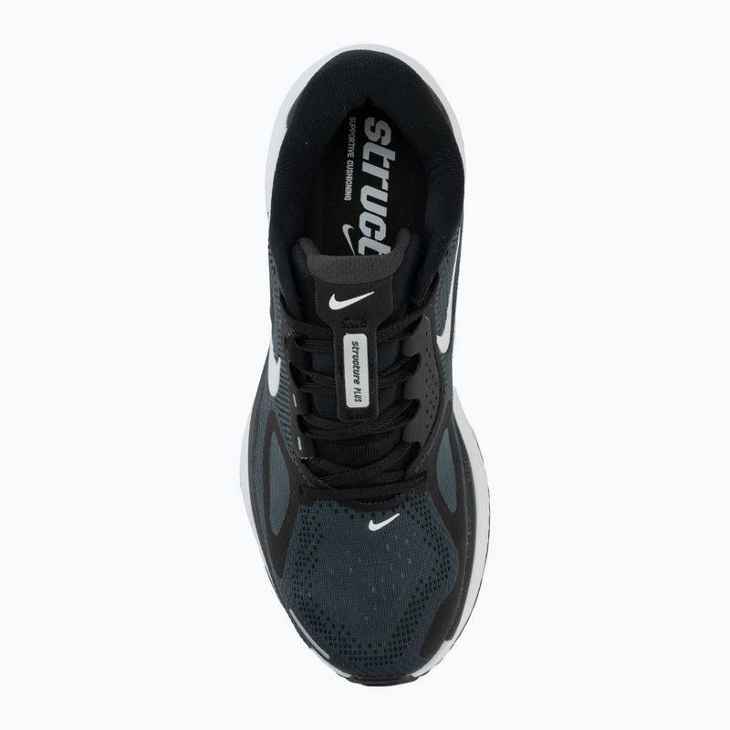 Кросівки для бігу жіночі Nike Structure Plus black/anthracite/white 5