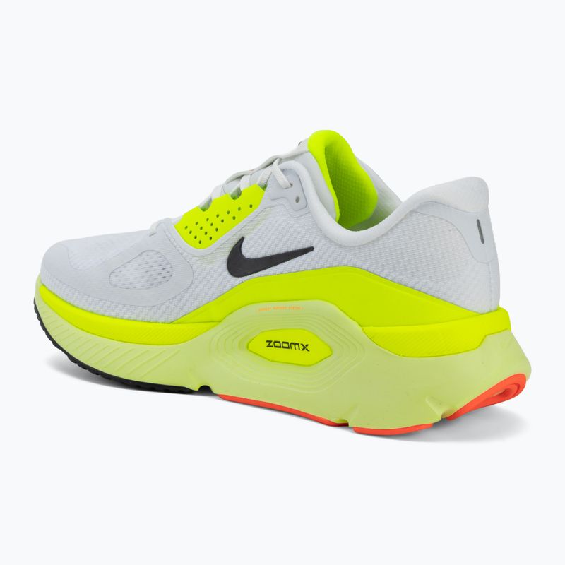 Кросівки для бігу чоловічі Nike Structure Plus white/pure platinum/volt/black 3