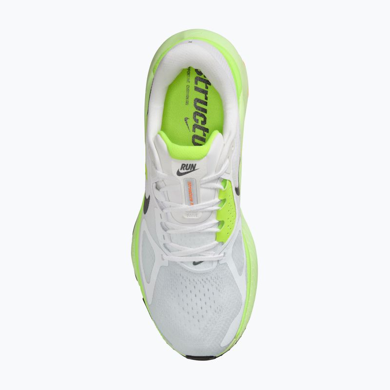 Чоловічі бігові кросівки Nike Structure Plus white/pure platinum/volt/black 6