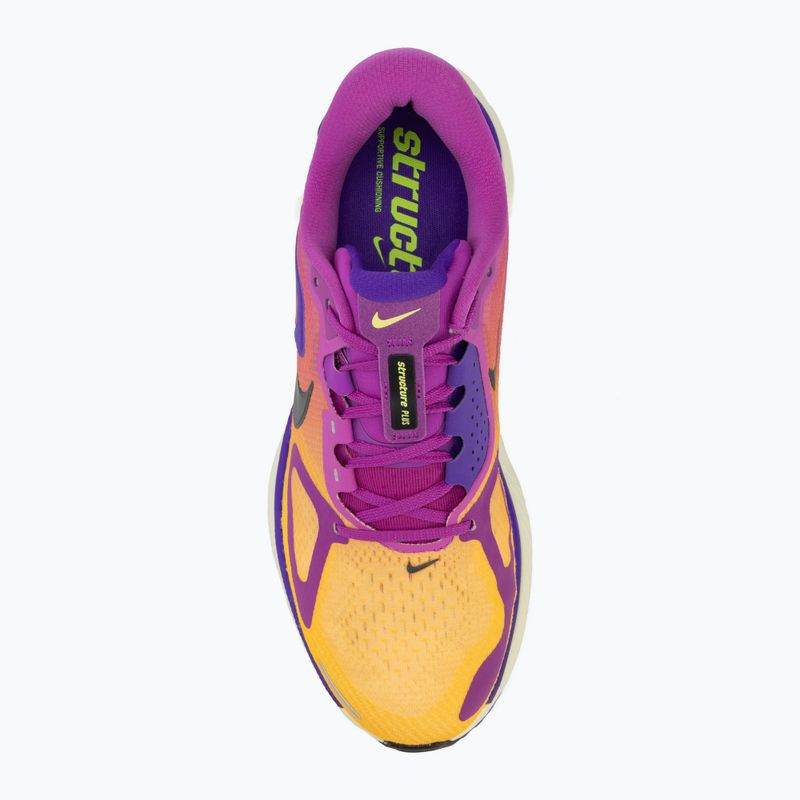 Кросівки для бігу чоловічі Nike Structure Plus hyper violet/citron pulse/black 5