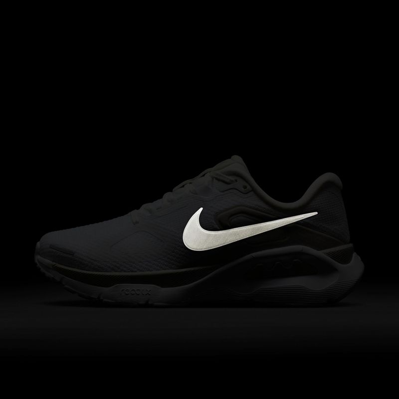 Кросівки для бігу жіночі Nike Structure Plus white/photon dust/metallic silver 3