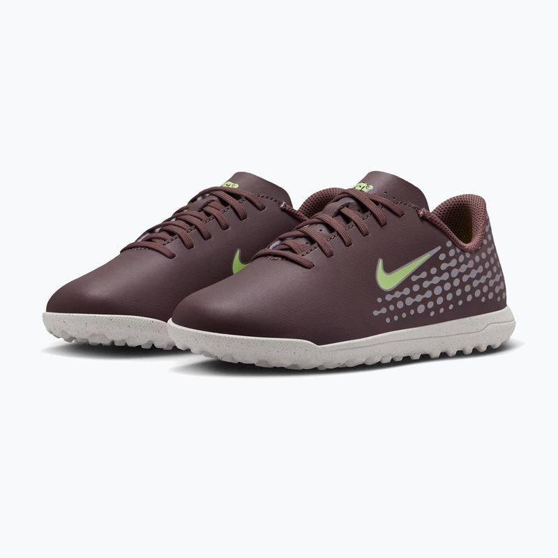 Кросівки футбольні дитячі Nike Vapor 16 Club Kylian Mbappe Jr TF plum eclipse/metallic silver 3
