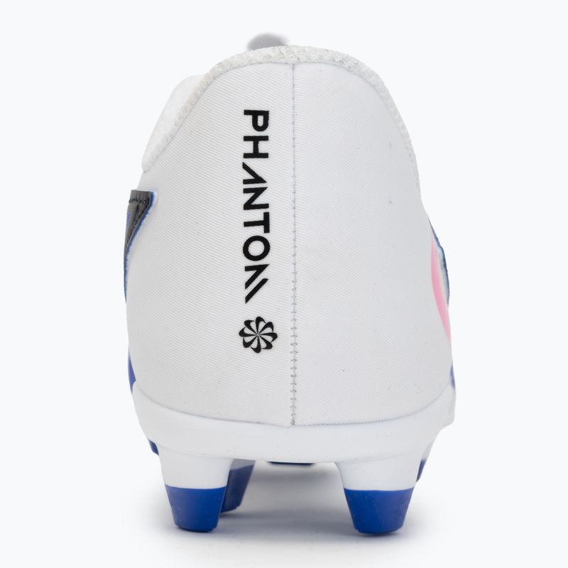 Кросівки футбольні дитячі Nike Phantom 6 Low Club MG racer blue/white/pink blast 6