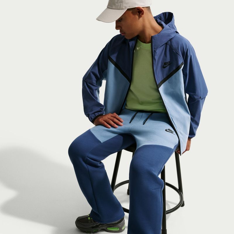 Дитячі штани Nike Sportswear Tech Fleece mystic navy/work blue/black/black 6