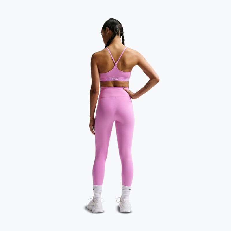 Бюстгальтер для тренувань Nike Dri-Fit Indy Light Support light magenta/light magenta/white 3