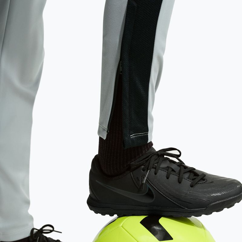 Дитячі штани Nike Academy Dri-Fit Jr light smoke grey/white/black/metallic gold 7