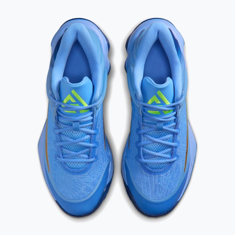 Кросівки баскетбольні чоловічі Nike Giannis Immortality 4 royal pulse/deep royal/volt/hyper turquoise 13