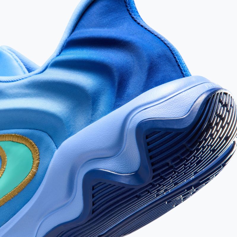 Кросівки баскетбольні чоловічі Nike Giannis Immortality 4 royal pulse/deep royal/volt/hyper turquoise 15