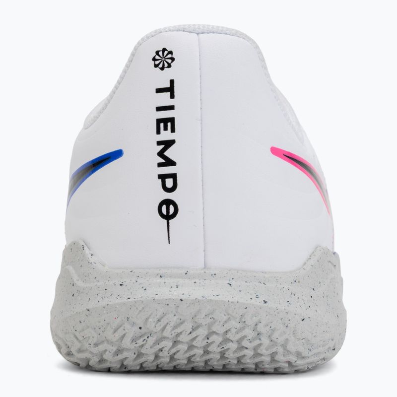 Кросівки футбольні дитячі Nike Tiempo Maestro Club Jr IC white/racer blue/pink blast/black 6