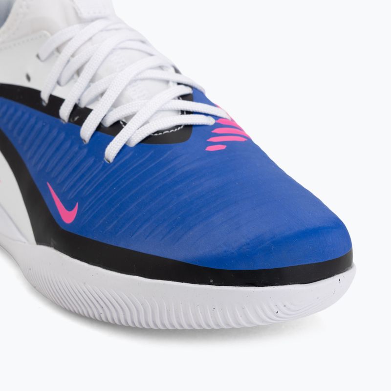 Кросівки футбольні дитячі Nike Jr. Phantom 6 Low Academy IN racer blue/white/pink blast 7