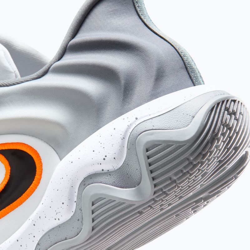 Кросівки баскетбольні чоловічі Nike Giannis Immortality 4 white/volt/wolf grey/black 15