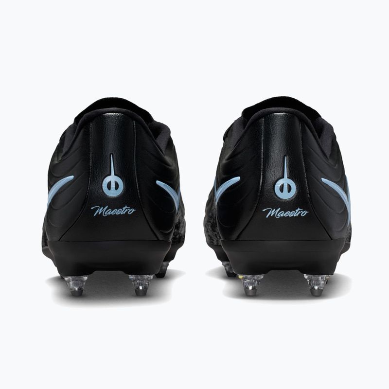 Кросівки футбольні чоловічі Nike Tiempo Maestro Acad SG-Pro AC black/ice blue 11