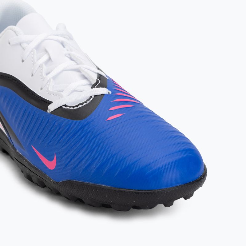 Кросівки футбольні чоловічі Nike Phantom 6 Low Club TF racer blue/white/pink blast 7