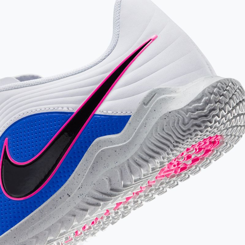 Кросівки футбольні дитячі Nike Jr. Phantom 6 Low Club IN racer blue/white/pink blast 10