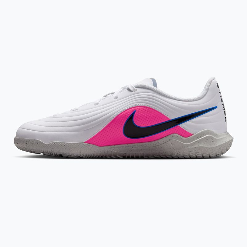 Кросівки футбольні дитячі Nike Tiempo Maestro Club Jr IC white/racer blue/pink blast/black 2