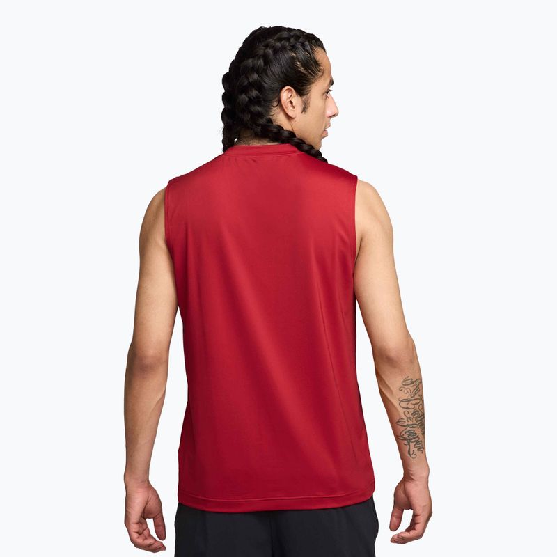 Футболка баскетбольна чоловіча  Jordan Sport Essential gym red 2