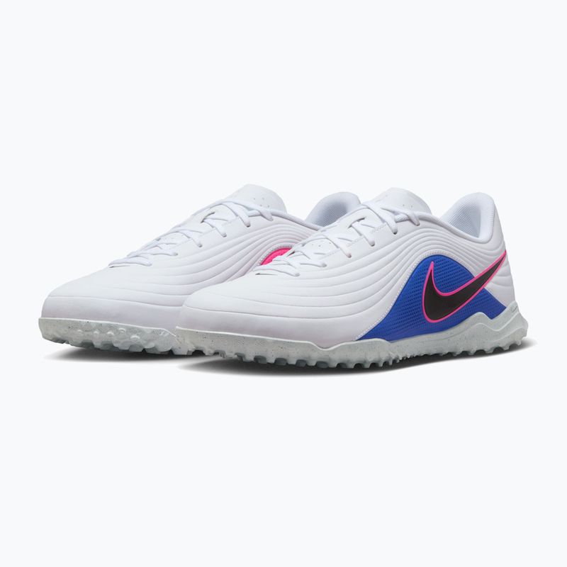 Кросівки футбольні чоловічі Nike Tiempo Maestro Club TF white/racer blue/pink blast/black 10