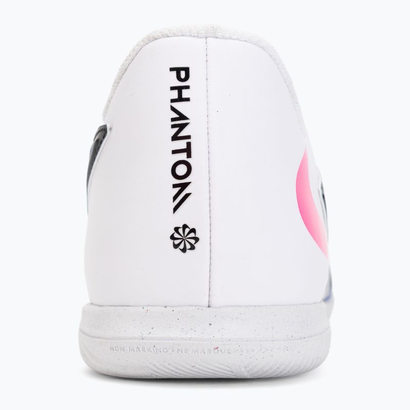 Кросівки футбольні чоловічі Nike Phantom 6 Low Club IC racer blue/white/pink blast 6