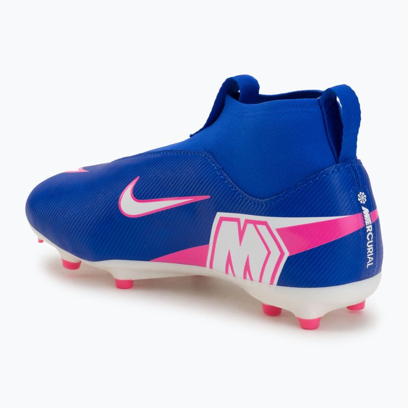 Кросівки футбольні дитячі Nike Mercurial Superfly 10 Academy FG/MG racer blue/white 3