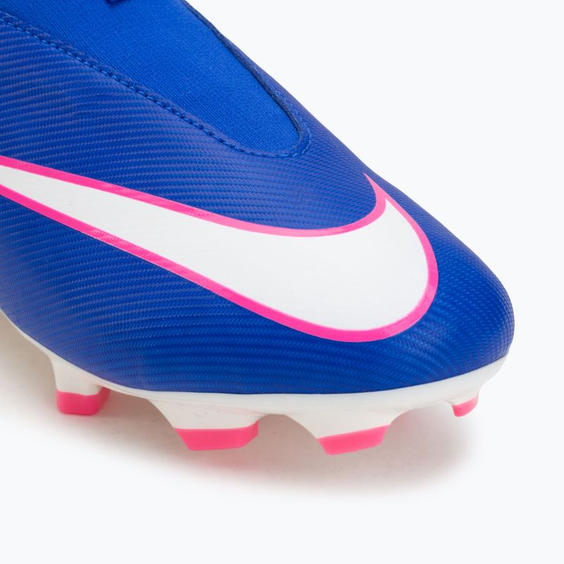 Кросівки футбольні дитячі Nike Mercurial Superfly 10 Academy FG/MG racer blue/white 7