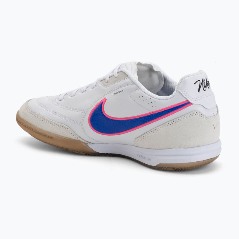 Кросівки футбольні чоловічі Nike Streetgato white/pink blast/racer blue 3